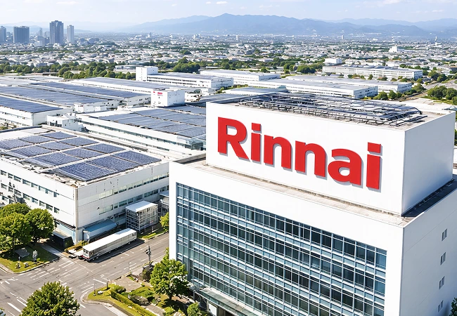 Завод Rinnai — японский производитель газового оборудования с 1920 года