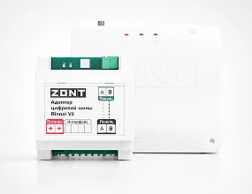 Комплект автоматики Rinnai ZONT Smart new + адаптер Rinnai